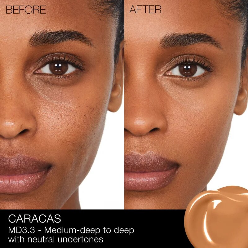 Nars Sheer Glow Foundation make up hidratant culoare CARACAS 30 ml