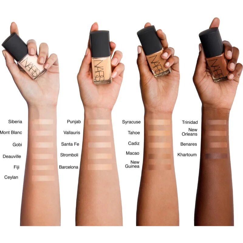 Nars Sheer Glow Foundation make up hidratant culoare CARACAS 30 ml