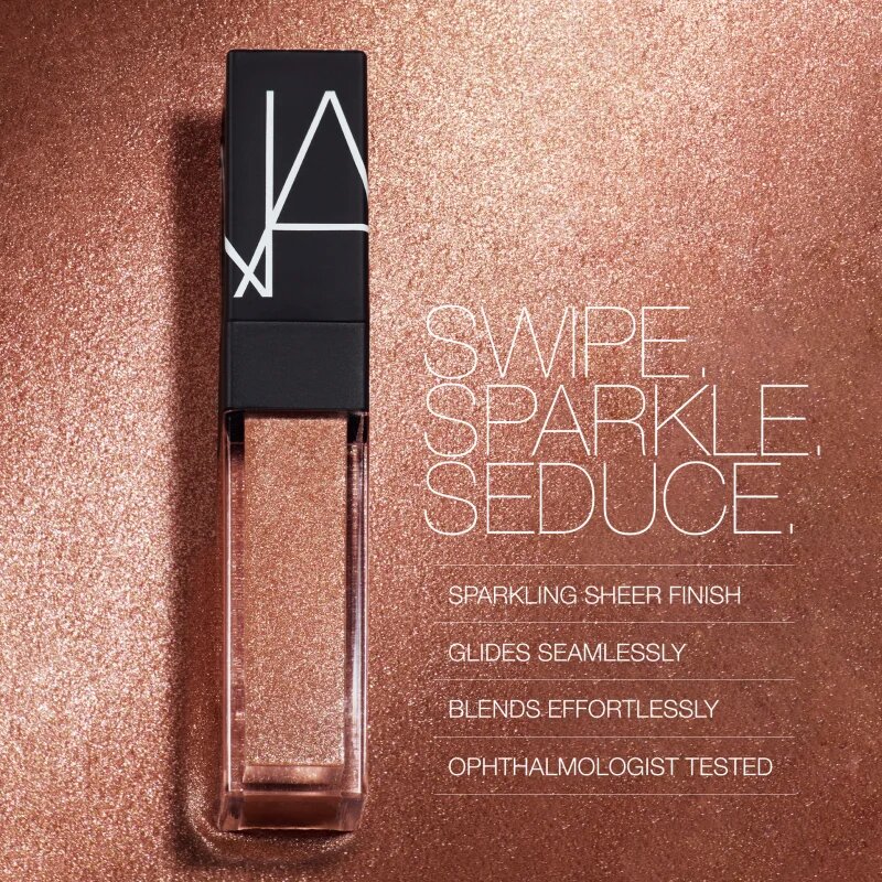 Nars Sparked Liquid Eyeshadow farduri de ochi lichide cu sclipici culoare DAMAGE CONTROL 3.5 ml