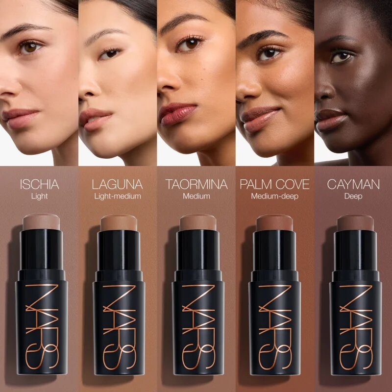 Nars The Multiple Bronzing & Sculpting Stick crema Bronzantã stick culoare CAYMAN 8 g