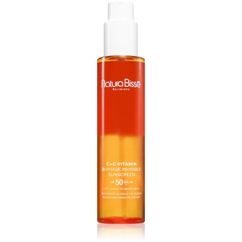 Natura Bissé C+C Vitamin BI-Phase spray de protecție cu două ingrediente pentru corp SPF 50 200 ml