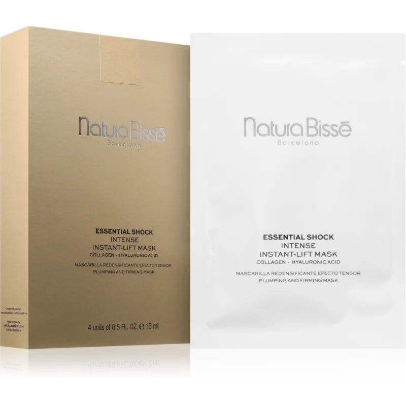 Natura Bissé Essential Shock Intense Instant Lift Mask masca cu efect de lifting si fermitate împotriva îmbătrânirii pielii 1 buc