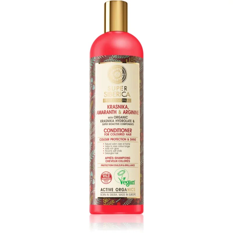 Krasnika Amaranth & Arginine balsam hranitor pentru păr vopsit 400 ml