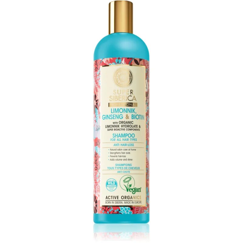 Limonnik Ginseng & Biotin șampon impotriva caderii parului 400 ml