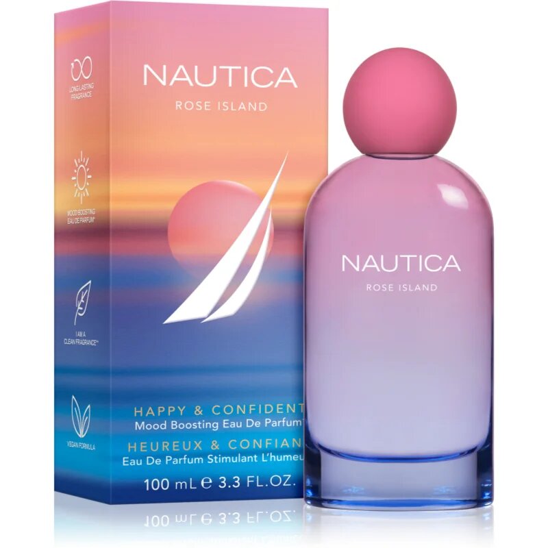 Nautica Rose Island Eau de Parfum pentru femei 100 ml