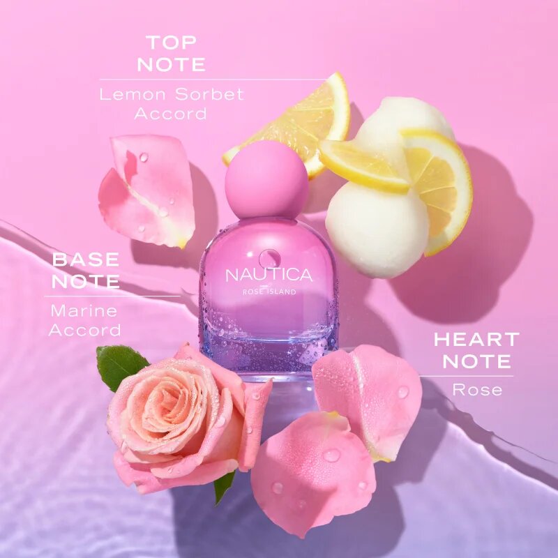 Nautica Rose Island Eau de Parfum pentru femei 100 ml