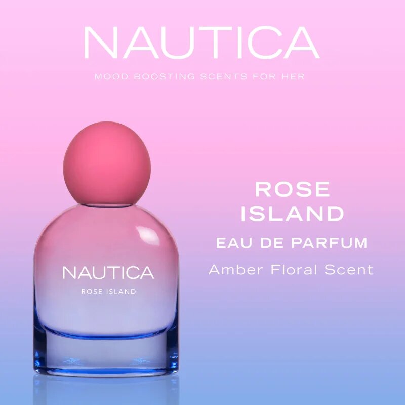 Nautica Rose Island Eau de Parfum pentru femei 100 ml