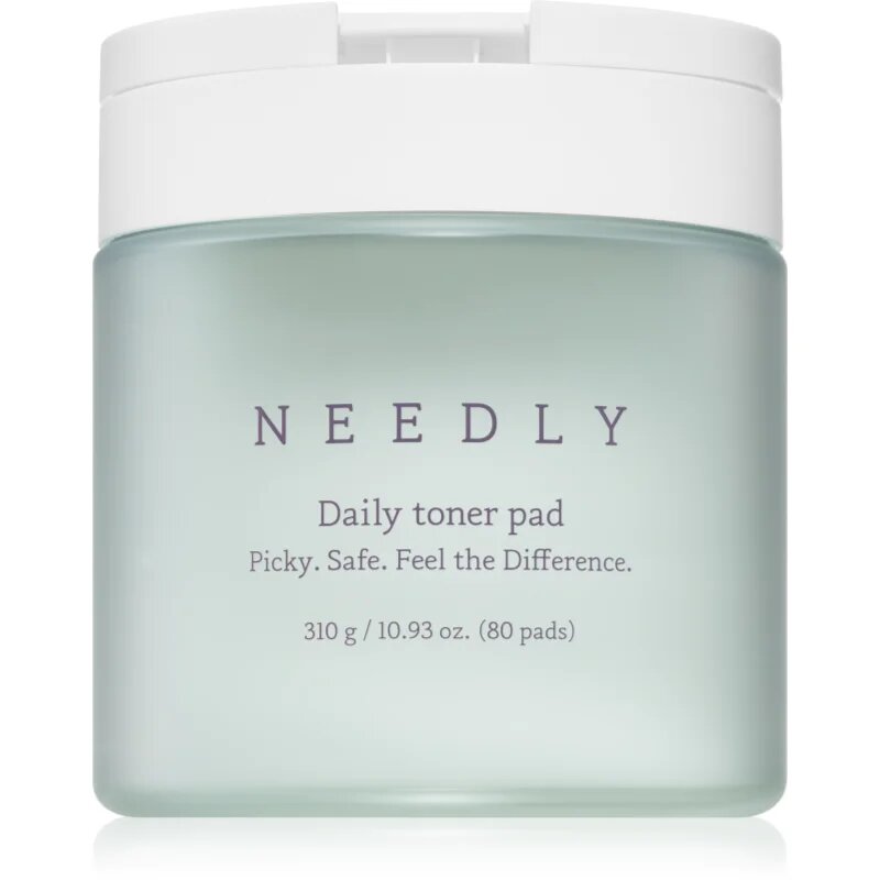 NEEDLY Daily Toner Pad discuri pentru indepartarea impuritatilor pentru ten gras si problematic 80 buc