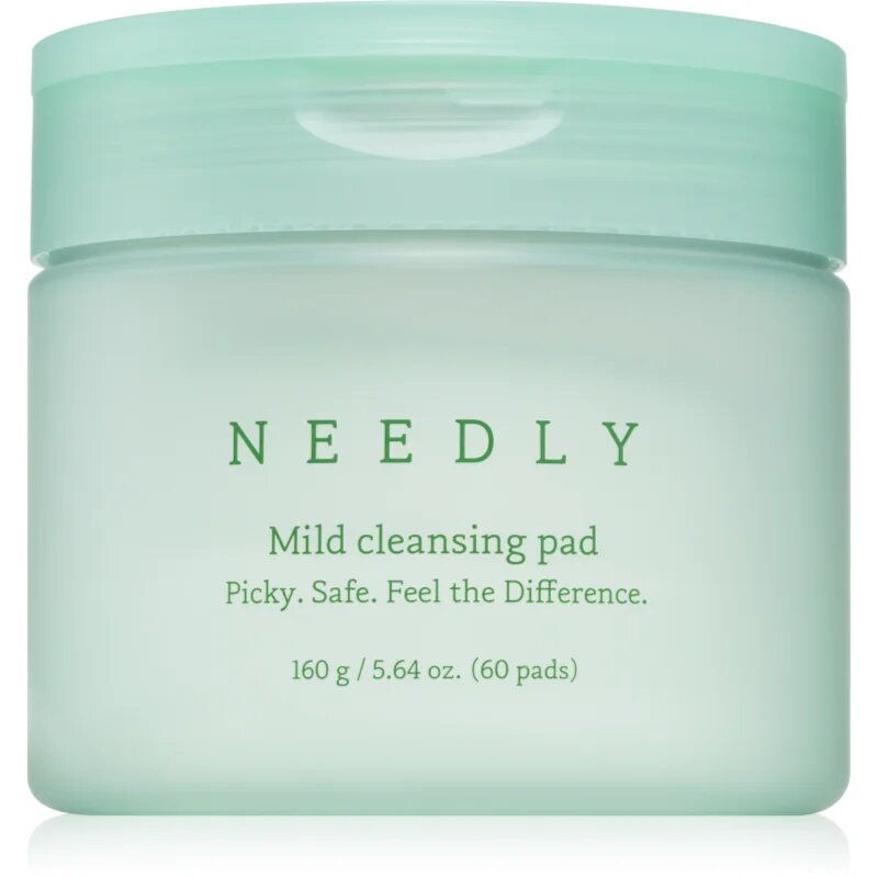 NEEDLY Mild Cleansing Pad dischete demachiante perfecta pentru curatare 60 buc