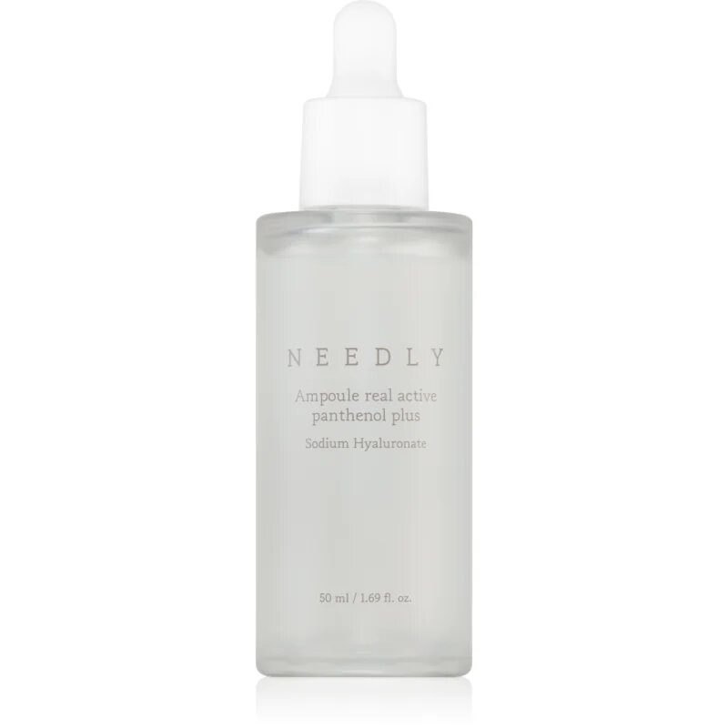 NEEDLY Real Active Panthenol Ampoule ser regenerant si iluminator pentru toate tipurile de ten inclusiv piele sensibila 50 ml