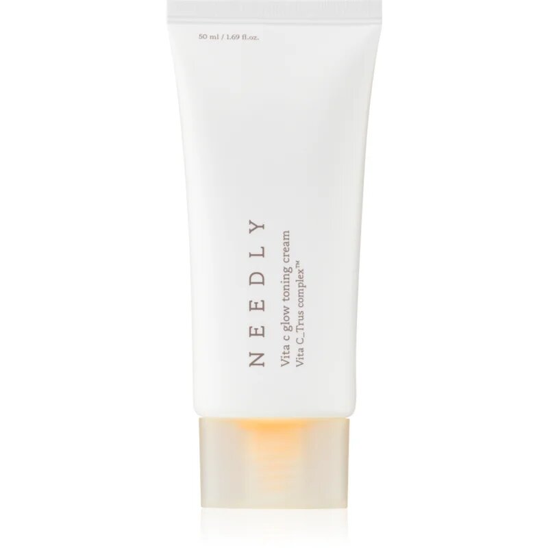 NEEDLY Vita C Glow Toning Cream cremă hidratantă nuanțatoare pentru uniformizarea nuantei tenului 50 ml