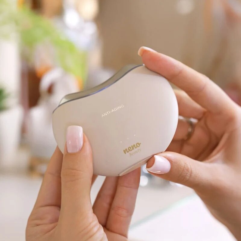 NENO Beauty Auri aparat de masaj cu efect de lifting 5 in 1 pentru față și gât 1 buc