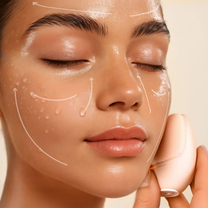 NENO Beauty Mica perie de curățare termosonică faciale 1 buc