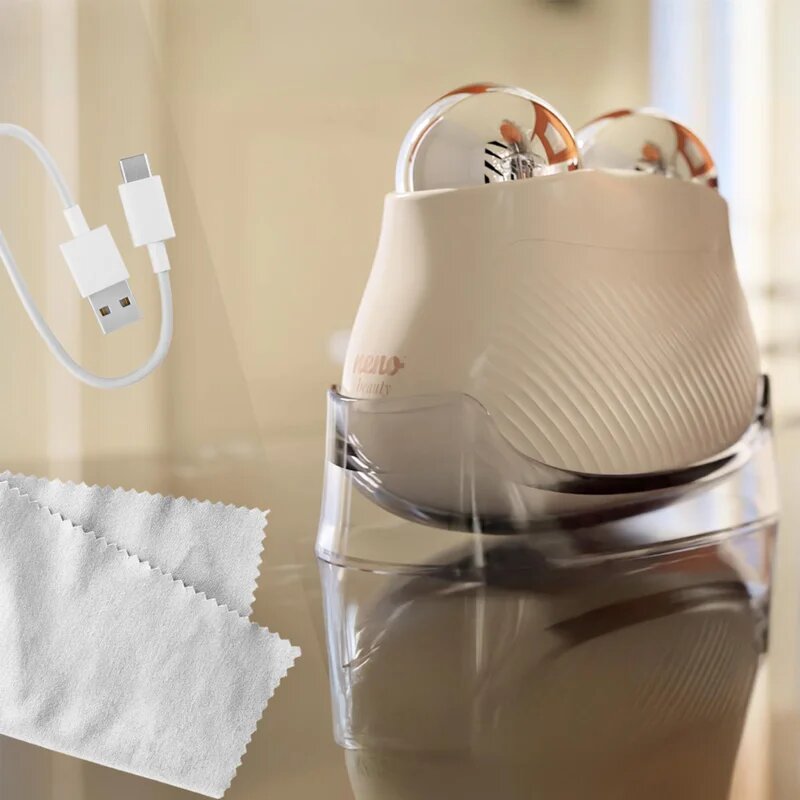 NENO Beauty Naya aparat de masaj facial cu tehnologie EMS și funcție de termoterapie 1 buc