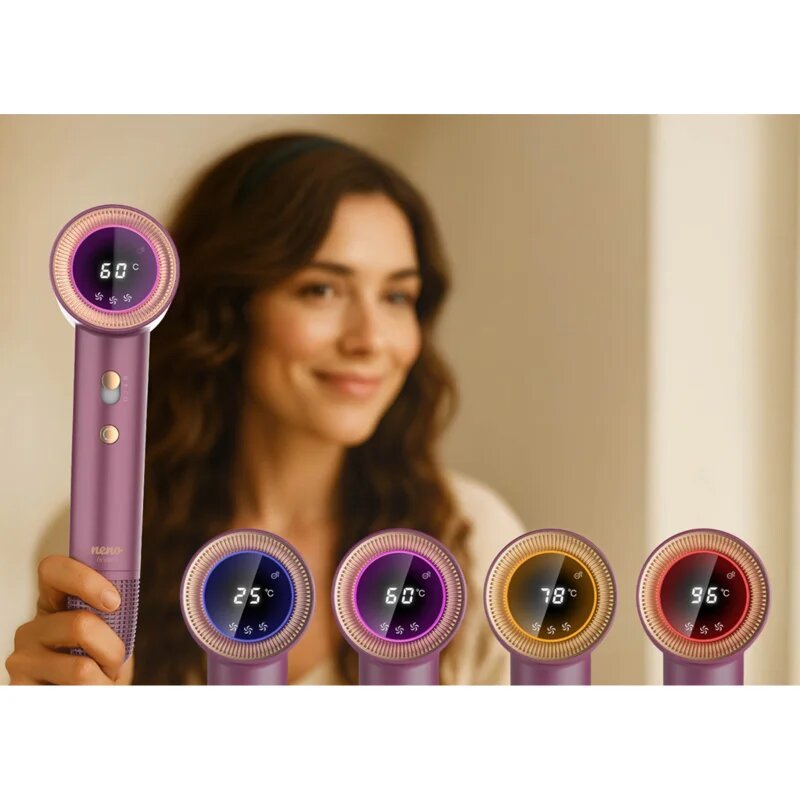 NENO Beauty Silvia uscator de par cu funcție de ionizare 1 buc