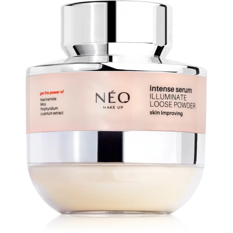 NEO MAKE UP Intense Serum Illuminate Loose Powder pudra pentru stralucire 10 g