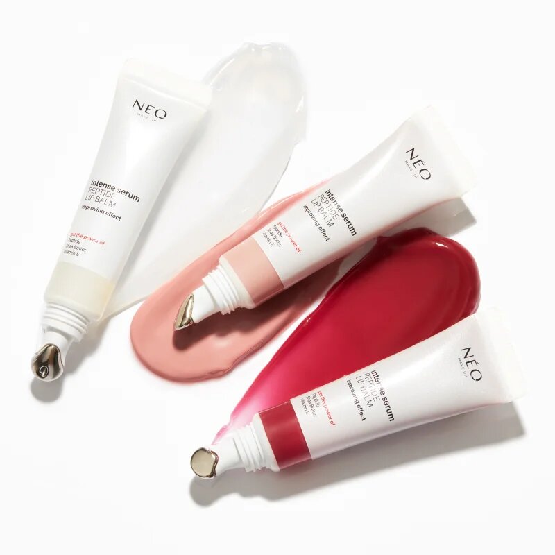 NEO MAKE UP Intense Serum Peptide Lip Balm balsam intens pentru buze cu peptide culoare 01 Perfect Glaze 10 ml