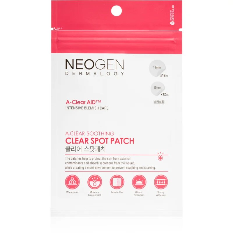 A-Clear Soothing Spot Patch plasture de curatare pentru ten acneic 24 buc