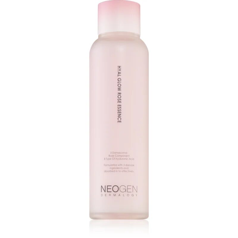 Neogen Dermalogy Hyal Glow Rose Essence emulsie hidratanta cu apă de trandafiri 160 ml