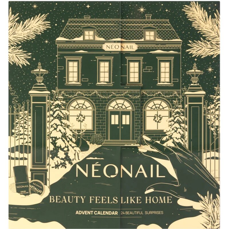 NeoNail Advent Calendar Beauty Feels Like Home Calendar de Crăciun pentru unghii