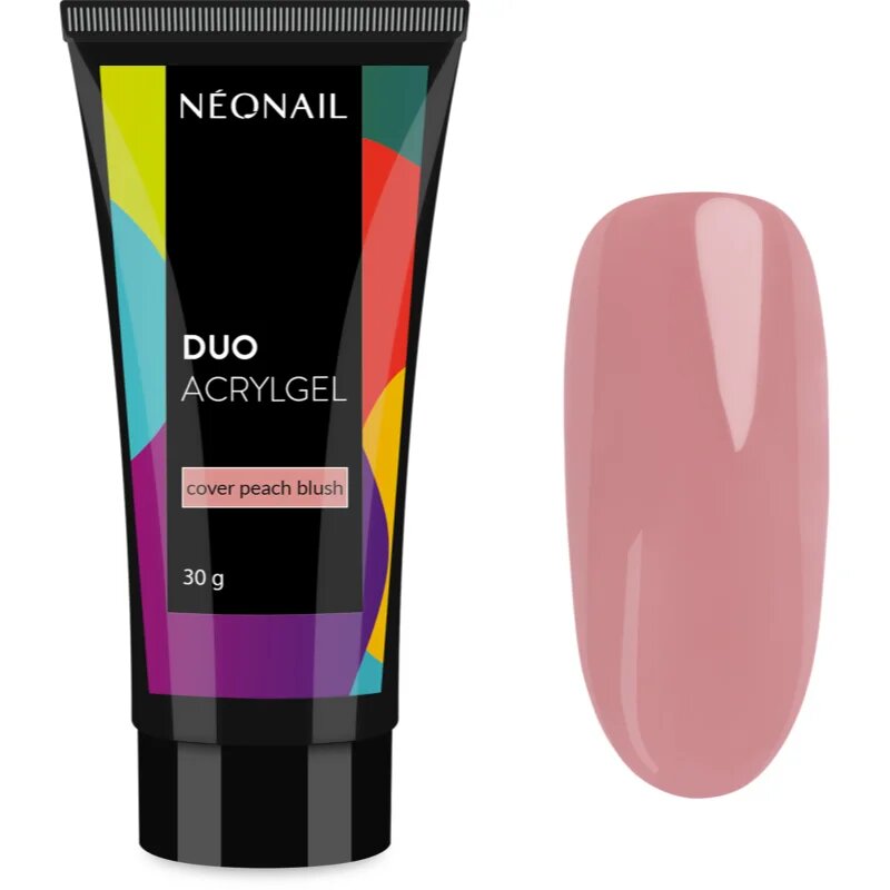 NeoNail Duo Acrylgel Cover Peach Blush gel pentru modelarea unghiilor 30 g
