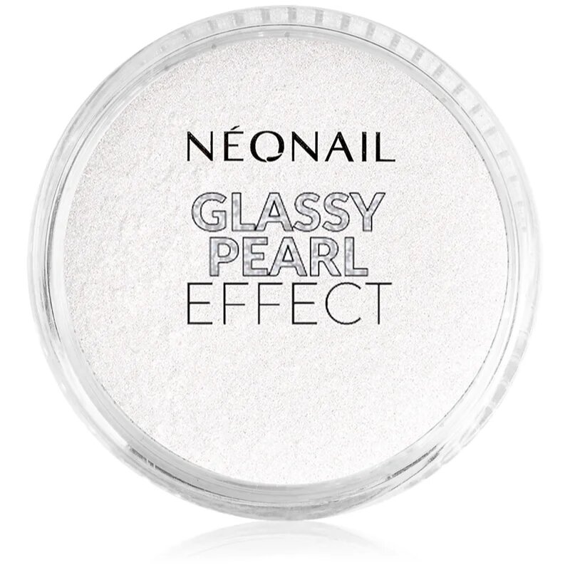NeoNail Effect Glassy Pearl pudra cu particule stralucitoare pentru unghii 2 g