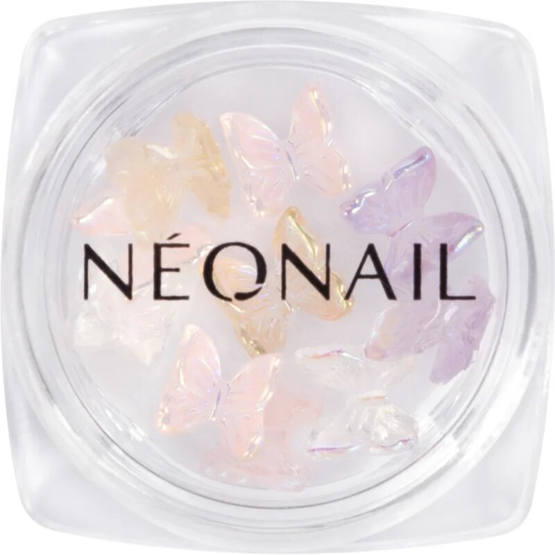 NeoNail Nail Art 3D Butterflies decorație pentru unghii 10 buc