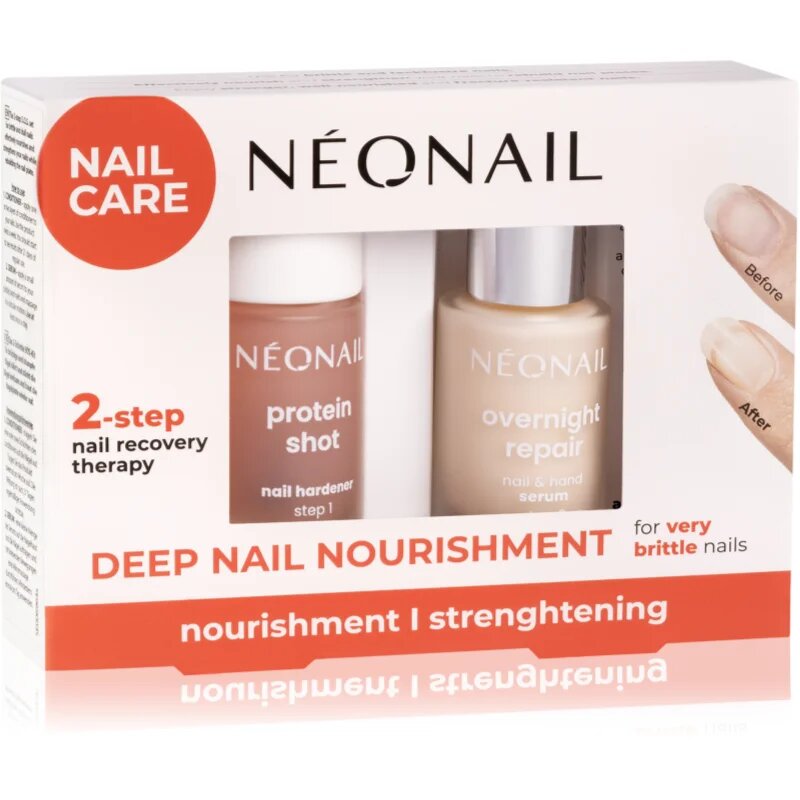 NeoNail Nail Care Set Deep Nail Nourishment set pentru unghii și cuticule