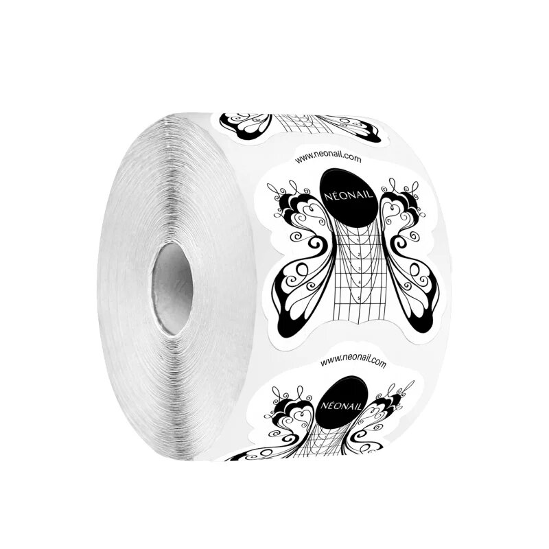 NeoNail Nail Forms Butterfly șabloane pentru modelarea unghiilor 100 buc