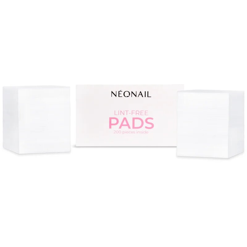 NeoNail Pads Lint-Free dischete demachiante pentru unghii 200 buc