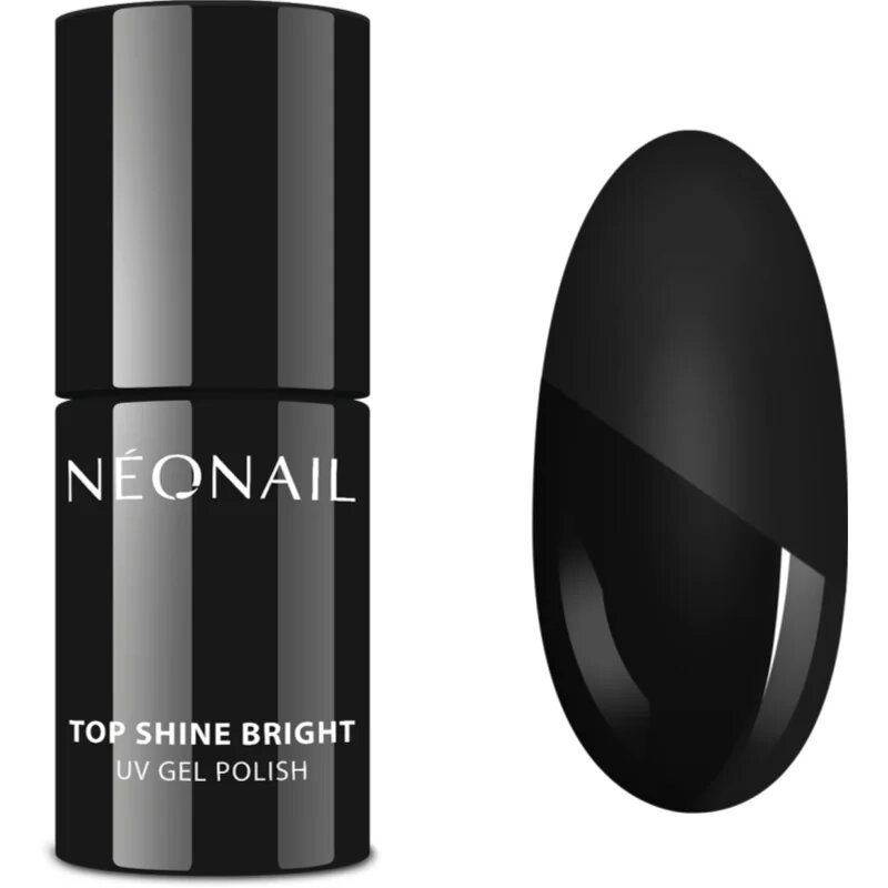 NeoNail Top Shine Bright lac gel de unghii pentru acoperirea superioară 72 ml