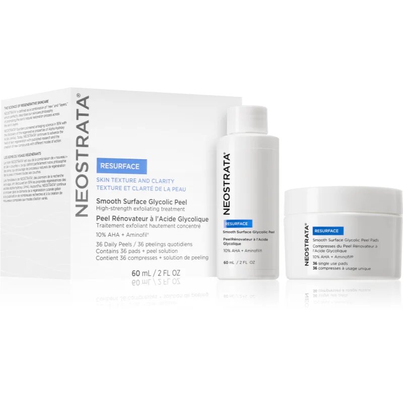NeoStrata Resurface Smooth Surface Glycolic Peel one-step peeling pentru uz casnic Cu AHA Acizi 60 ml
