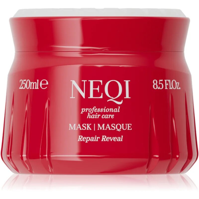 NEQI Repair Reveal masca pentru regenerare pentru toate tipurile de păr 250 ml