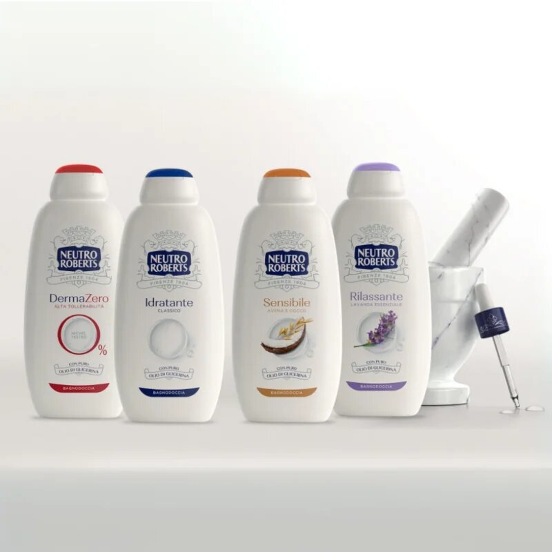 Neutro Roberts Avena e Cocco gel de duș cu efect de nutritiv 600 ml