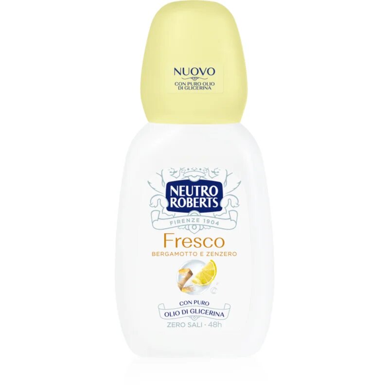 Neutro Roberts Bergamotto e Zenzero Deo cu atomizor cu o eficienta de 48 h 75 ml