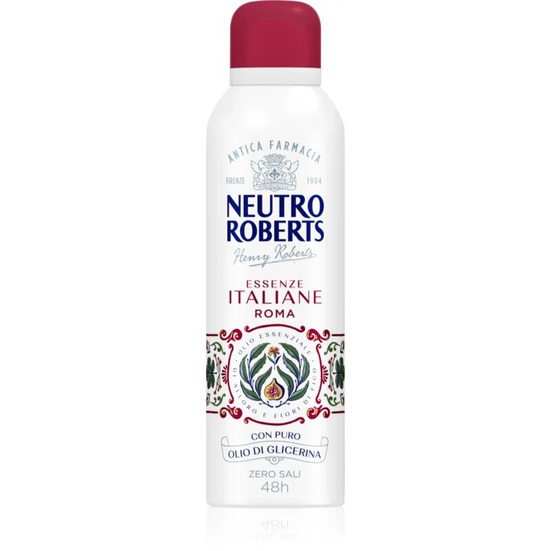 Neutro Roberts Italiane Roma deodorant spray cu o eficienta de 48 h 200 ml