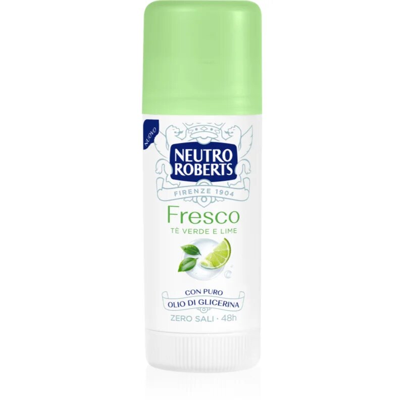 Neutro Roberts Tè Verde e Lime deodorant roll-on cu o eficienta de 48 h 40 ml