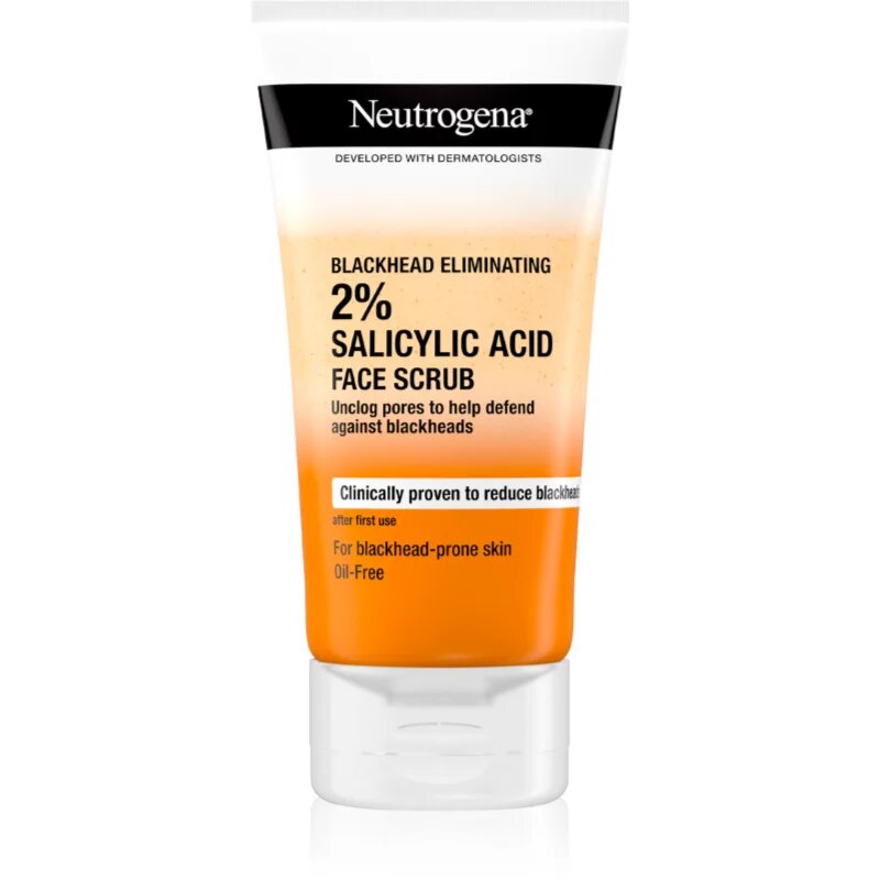 Neutrogena Blackhead Eliminating peeling impotriva punctelor negre 150 ml