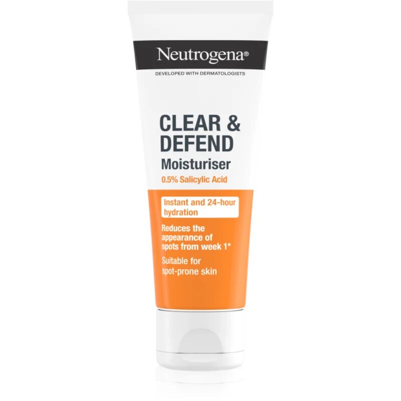 Neutrogena Clear & Defend 0.5% Salicylic Acid cremă hidratantă oil free 50 ml