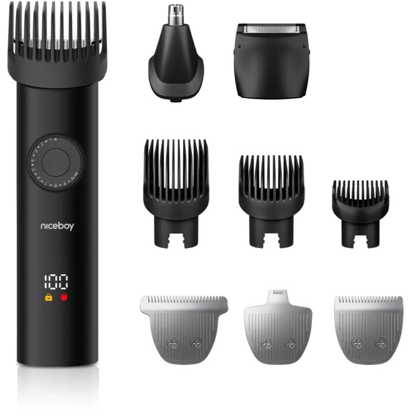 Niceboy AirTrim Trimmer pentru parul de pe corp 8 in 1 1 buc