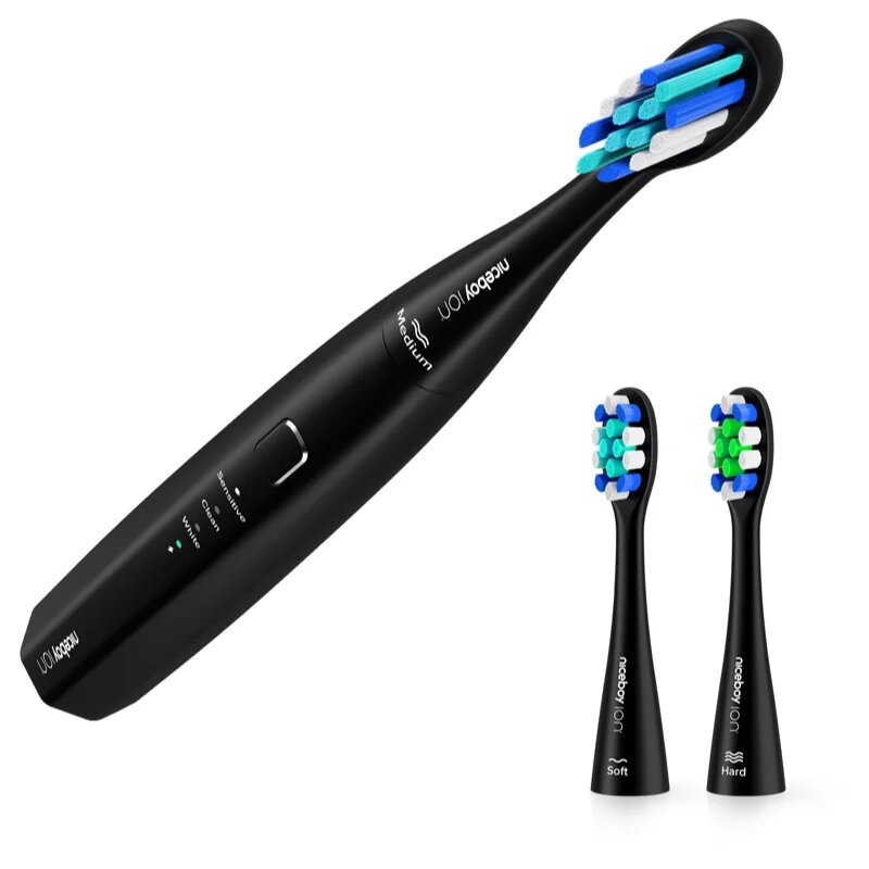 Niceboy ION Sonic Lite periuta de dinti electrica sonica Black 1 buc