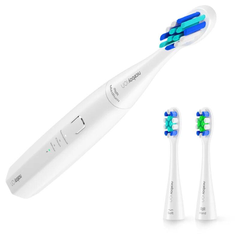Niceboy ION Sonic Lite periuta de dinti electrica sonica White 1 buc