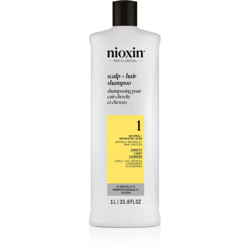 System 1 șampon impotriva caderii parului 1000 ml