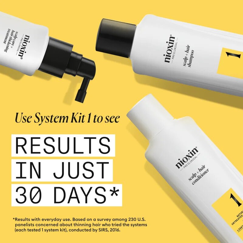 Nioxin System 1 șampon impotriva caderii parului 1000 ml