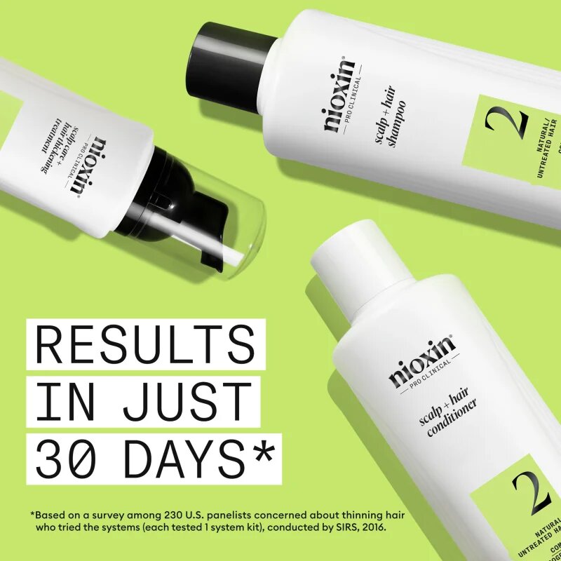 Nioxin System 2 set cadou pentru parul subtiat 3 buc