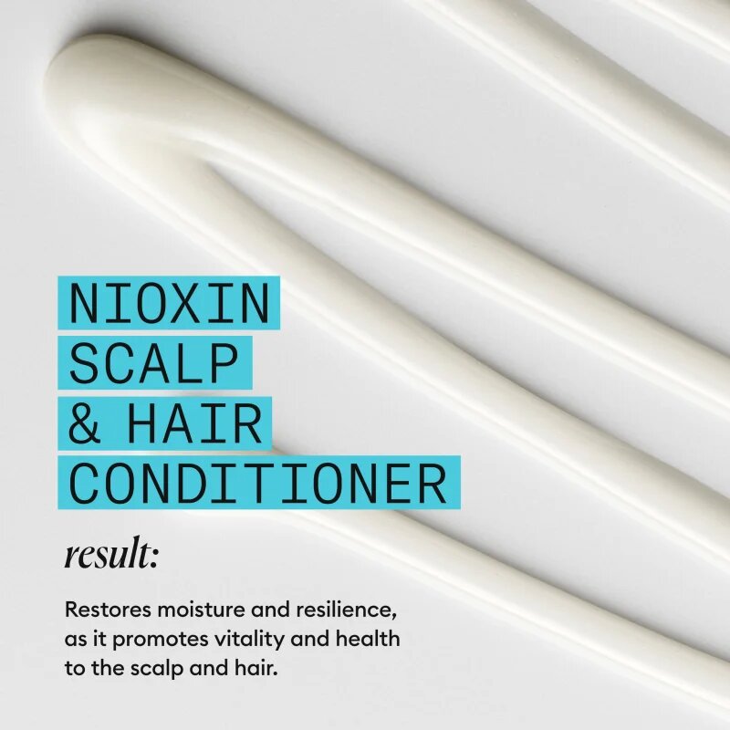 Nioxin System 3 Scalp + Hair Conditioner balsam pentru par vopsit subtiat 300 ml