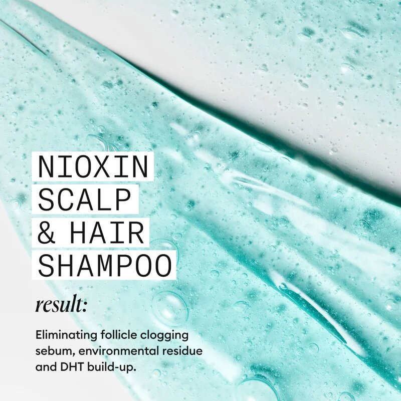 Nioxin System 3 Scalp + Hair Shampoo sampon de curatare pentru par vopsit 300 ml