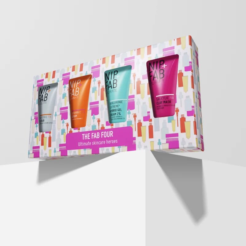 NIP+FAB The Fab Four Best Sellers Mix set pentru îngrijirea tenului