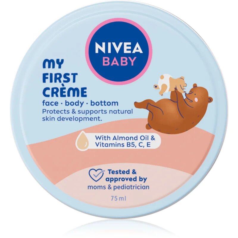 Nivea BABY cremă multifuncțională pentru fata si corp 75 ml