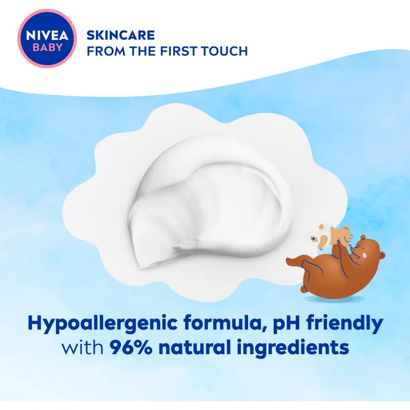 Nivea BABY cremă multifuncțională pentru fata si corp 75 ml